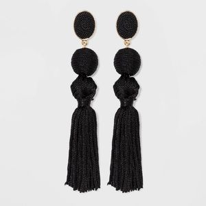 Drop Tassel Earrings x BaubleBar